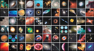 Mosaico de imgenes del Hubble