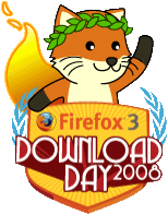 Día de Descargas firefox3 2008