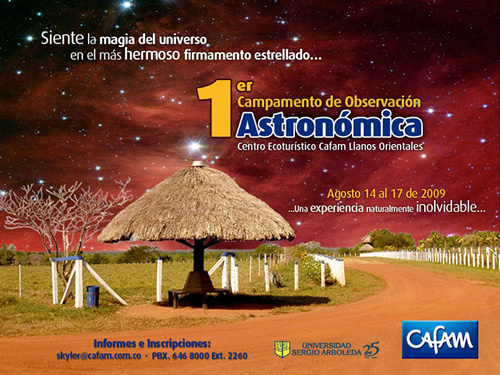 campamento de astronomia