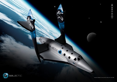 visin artstica del SpaceShipTwo