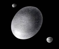 Haumea y sus lunas